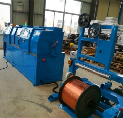small size horizontal mica tape wrapping machine for fire resistant cable