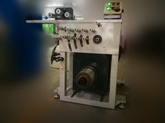 single head active self-traverse longitudinal wire taping machine for overall shielding