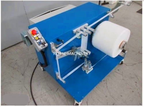 single head activelongitudinal wire taping machine