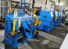 Mica taping machine for fire resistant cable