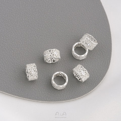 {产品},强保色14K包金镶锆石大孔隔珠路路通蕾丝双面花托皇冠diy串珠配件,强保色14K包金镶锆石大孔隔珠路路通蕾丝双面花托皇冠diy串珠配件,UPAD775 MyShop