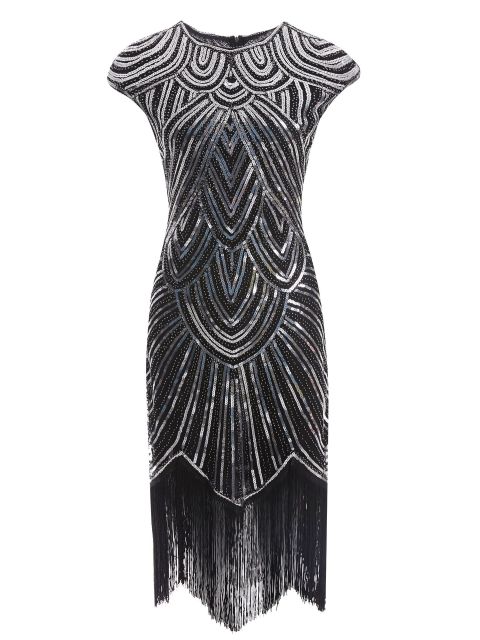 {产品},亞馬遜品質爆款流蘇編織亮片連衣裙1920復古歐美電影禮服裙,亞馬遜品質爆款流蘇編織亮片連衣裙1920復古歐美電影禮服裙,UPAD775 MyShop