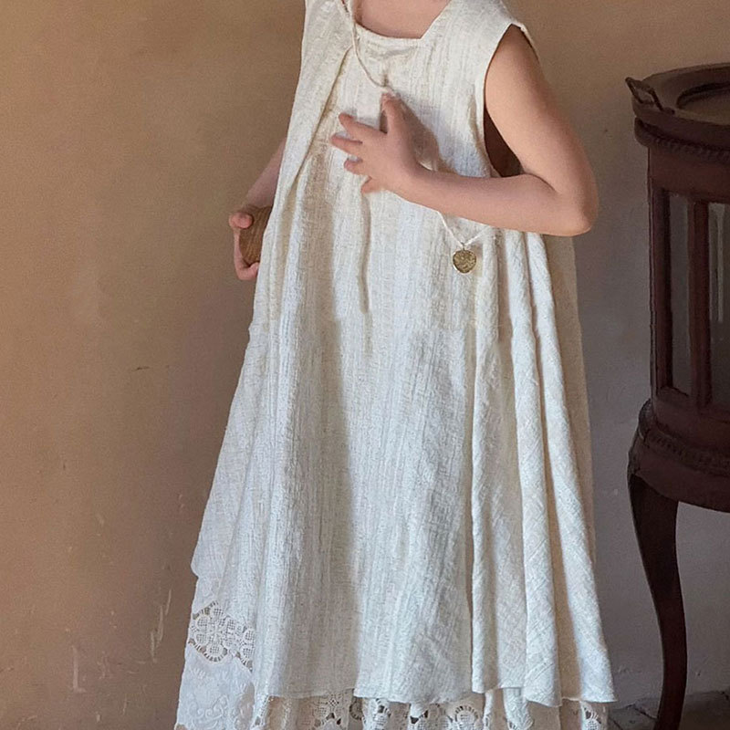 {产品},女童连衣裙夏装2025新款儿童裙子大童白色背心裙超好看休闲长裙潮,女童连衣裙夏装2025新款儿童裙子大童白色背心裙超好看休闲长裙潮,UPAD775 MyShop