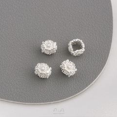 {产品},强保色14K包金镶锆石大孔隔珠路路通蕾丝双面花托皇冠diy串珠配件,强保色14K包金镶锆石大孔隔珠路路通蕾丝双面花托皇冠diy串珠配件,UPAD775 MyShop
