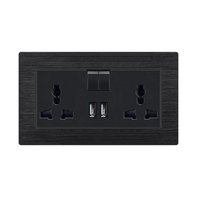 {产品},Hot Selling Black Aluminum Wire Drawing Wall Switch And Socket With OEM Service 146 Type 13A Universal Socket,Hot Selling Black Aluminum Wire Drawing Wall Switch And Socket With OEM Service 146 Type 13A Universal Socket,UPAD775 MyShop