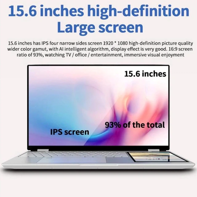 {产品},Double Screen Touch 15.6" +7" IPS Brand New Business Laptop 16GB RAM 128/256/512GB 1TB SSD Notebook Computer Laptop Dual Screen,Double Screen Touch 15.6" +7" IPS Brand New Business Laptop 16GB RAM 128/256/512GB 1TB SSD Notebook Computer Laptop Dual Screen,UPAD775 MyShop