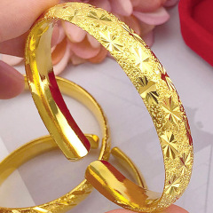 {产品},正宗【刻钢印】越南纯沙金开口手镯女黄铜镀金送朋友生日手环镯子,正宗【刻钢印】越南纯沙金开口手镯女黄铜镀金送朋友生日手环镯子,UPAD775 MyShop