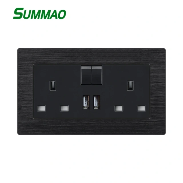 {产品},Hot Selling Black Aluminum Wire Drawing Wall Switch And Socket With OEM Service 146 Type 13A Universal Socket,Hot Selling Black Aluminum Wire Drawing Wall Switch And Socket With OEM Service 146 Type 13A Universal Socket,UPAD775 MyShop