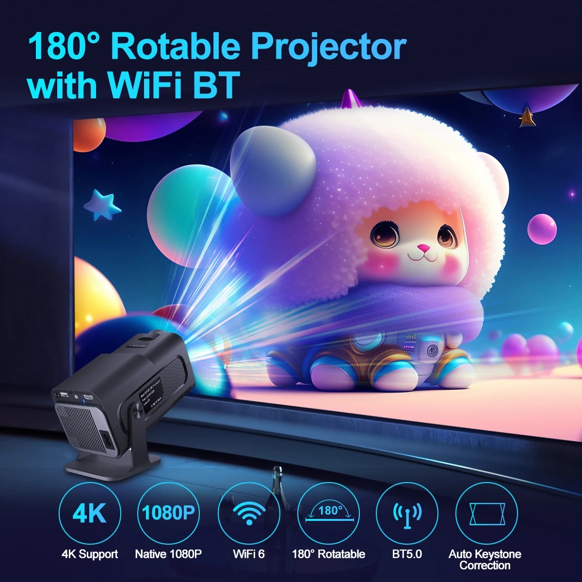 {产品},Magcubic 4K Android 11 Projector Native 1080P 390ANSI HY320 Dual Wifi6 BT5.0 1920*1080P Cinema portable Projetor upgrated HY300,Magcubic 4K Android 11 Projector Native 1080P 390ANSI HY320 Dual Wifi6 BT5.0 1920*1080P Cinema portable Projetor upgrated HY300,UPAD775 MyShop