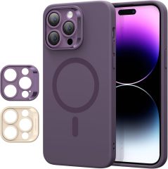 {产品},ESR for iPhone 14 Pro Case with MagSafe, Supports Magnetic Charging, Smooth & Slim Silicone Case, Shockproof, Full Screen and Camera Protection, Soft Microfiber Lining,Purple,ESR for iPhone 14 Pro Case with MagSafe, Supports Magnetic Charging, Smooth & Slim Silicone Case, Shockproof, Full Screen and Camera Protection, Soft Microfiber Lining,Purple,UPAD775 MyShop