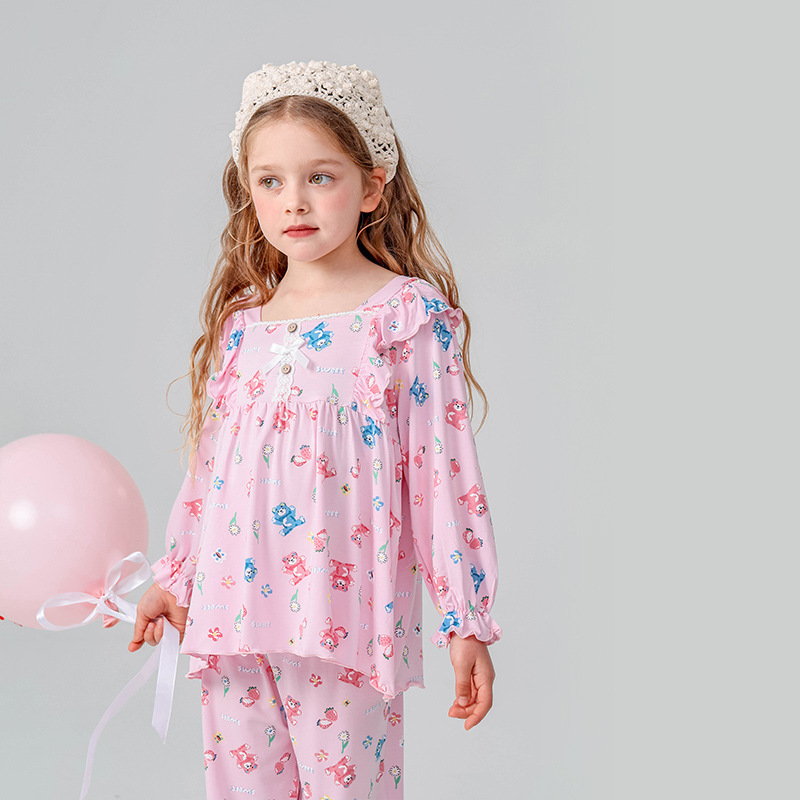 {产品},ZYZ设计师款儿童家居服套装春夏卡通小兔空调服A类雅赛尔女童睡衣,ZYZ设计师款儿童家居服套装春夏卡通小兔空调服A类雅赛尔女童睡衣,UPAD775 MyShop