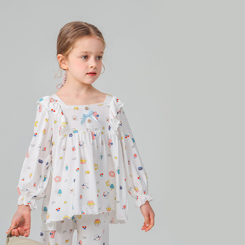 {产品},ZYZ设计师款儿童家居服套装春夏卡通小兔空调服A类雅赛尔女童睡衣,ZYZ设计师款儿童家居服套装春夏卡通小兔空调服A类雅赛尔女童睡衣,UPAD775 MyShop