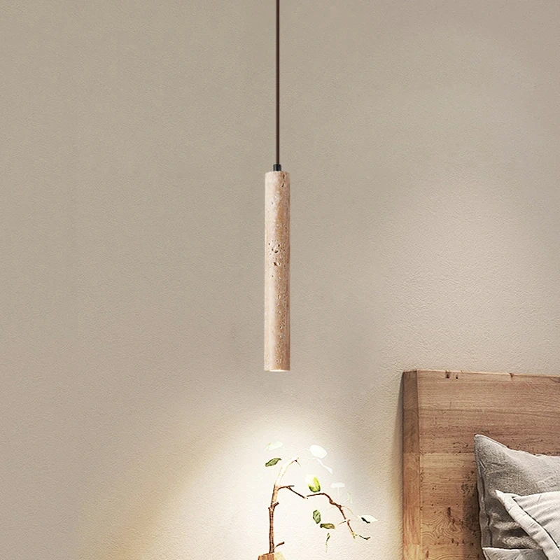 {产品},Nordic Minimalist Design Restaurant Led Decorative Chandelier Yellow Travertine Cylindrical Home Bedside Pendent Lamp,Nordic Minimalist Design Restaurant Led Decorative Chandelier Yellow Travertine Cylindrical Home Bedside Pendent Lamp,UPAD775 MyShop