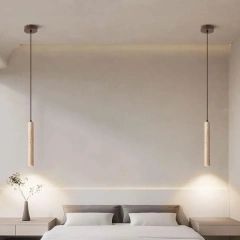 {产品},Nordic Minimalist Design Restaurant Led Decorative Chandelier Yellow Travertine Cylindrical Home Bedside Pendent Lamp,Nordic Minimalist Design Restaurant Led Decorative Chandelier Yellow Travertine Cylindrical Home Bedside Pendent Lamp,UPAD775 MyShop