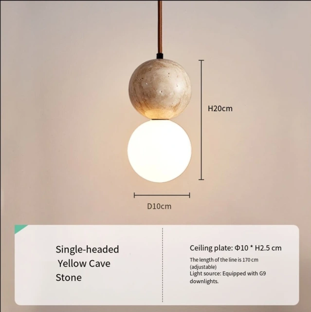 {产品},Nordic Minimalist Design Restaurant Led Decorative Chandelier Yellow Travertine Cylindrical Home Bedside Pendent Lamp,Nordic Minimalist Design Restaurant Led Decorative Chandelier Yellow Travertine Cylindrical Home Bedside Pendent Lamp,UPAD775 MyShop