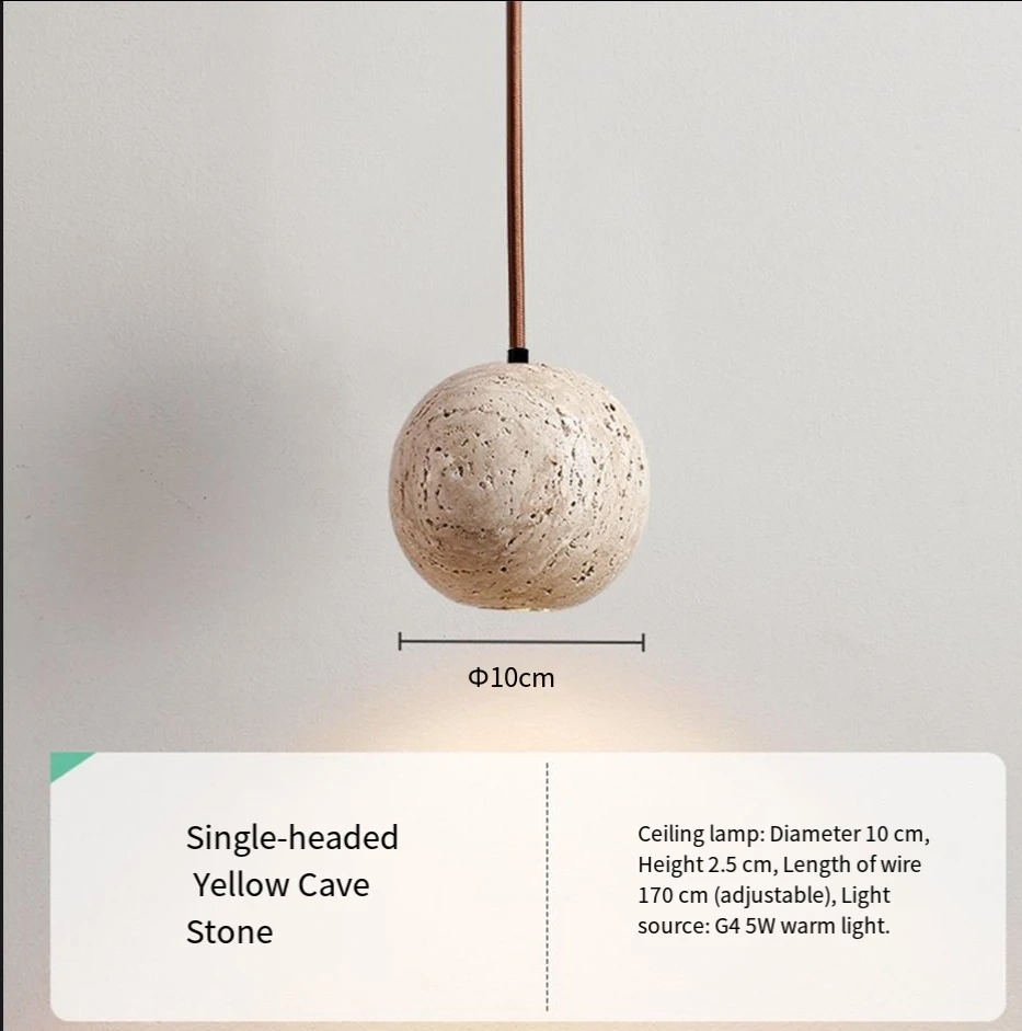 {产品},Nordic Minimalist Design Restaurant Led Decorative Chandelier Yellow Travertine Cylindrical Home Bedside Pendent Lamp,Nordic Minimalist Design Restaurant Led Decorative Chandelier Yellow Travertine Cylindrical Home Bedside Pendent Lamp,UPAD775 MyShop