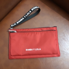 2 Zippers BYL Cosmetic Case Pouch Coin Purse
