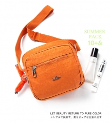 cute small messenger bag with zipper on front