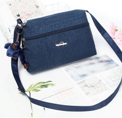 messenger bag with zipper on front