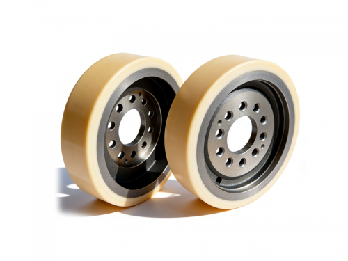 Monorail driving wheel