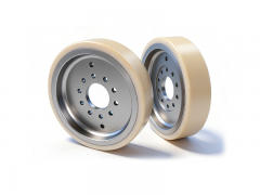 Monorail driving wheel