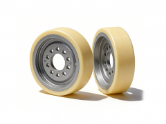 Monorail driving wheel