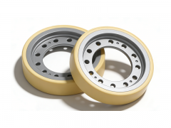 Monorail driving wheel