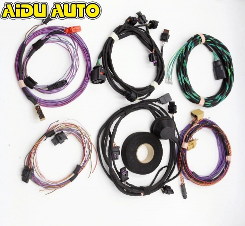 USE FIT FOR Golf 6 Jetta Mk6 Skoda Octavia Front &amp; Rear Auto Parking Assist 12K Pla 2 .0 Upgrade OPS Install Harness Wire