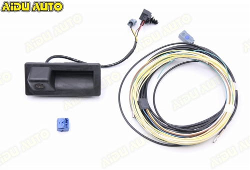 Trunk Handle REAR VIEW CAMERA Low Camera KIT FOR VW MQB TIGUAN MK2 Touran 5T Octavia MK3