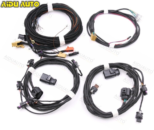 USE FOR Golf 6 Front &amp; Rear Auto Parking Assist 12K PlA 2 .0 Upgrade OPS Install Harness Wire