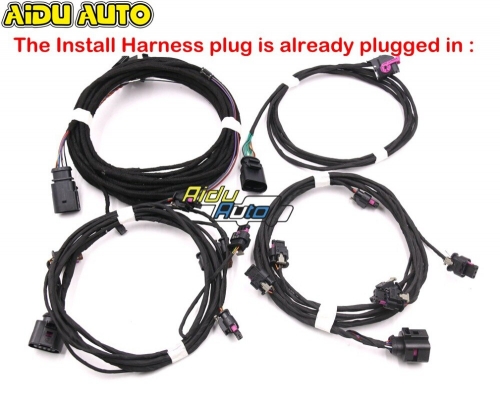 USE FOR VW Golf 7 MK7 VII Parking Front&amp;Rear 8K PDC OPS Install Harness cable wire