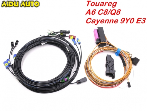 AIDUAUTO USE FOR VW NEW Touareg Audi A6 C8 Q8 Cayenne 9Y0 E3 360 gegree Environment Rear Viewer Camera Harness cable wire