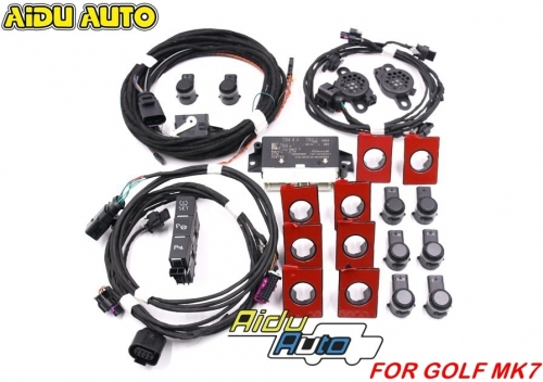 USE FOR VW Golf 7 MK7.5 VII Front and Rear 8K OPS Parking Pilot UPGRADE KIT