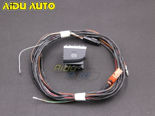 For Audi A3 8V Hill Hold / Auto Hold Switch Wire Cable Harness white color