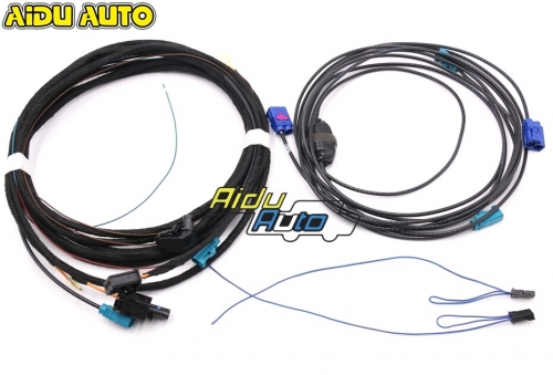 FOR Audi A3 8V A6 C7 Q7 4M A7 MIB Digital TV module Install Wire/cable/Harness