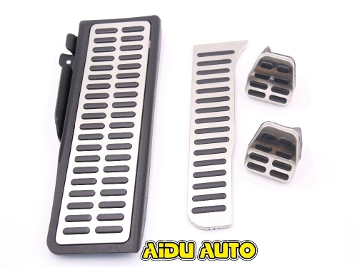 FOR VW Golf 6 MK6 Jetta MK5 Scirocco Octavia Stainless Steel Manual Transmission MT Pedal Pads Foot Rest
