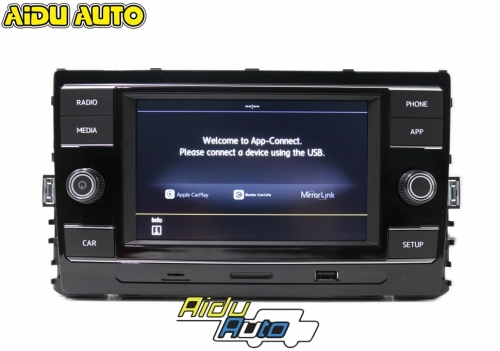 Carplay MIB Radio 5GG035280D/E CarPlay Mirrorlink For VW T-ROC NEW POLO GOlf 7 VII Sportvan Passat B8