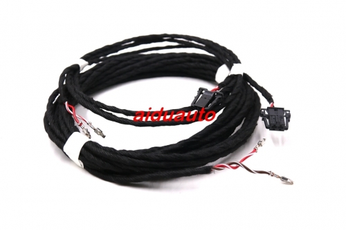 For Audi A3 8V 10 Channel Upgrade 12 Channels Front Midrange Speaker Wire + Rear Subwoofer Wire Cable