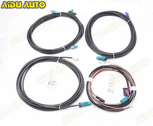 AIDUAUTO USE FOR MQB CAR VW Skoda Seat TIGUAN MK2 PASSAT B8 CC 360 Environment Rear Viewer Camera Harness cable wire