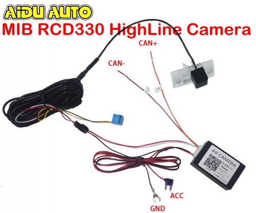 MIB High Line Camera For RCD330 DIS PRO RADIO VW Golf 5 /6/7 JETTA Mk5 MK6 TIGUAN Passat B6 B7 Octavia