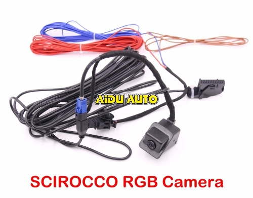For VW RNS510 RCD510 RNS315 SCIROCCO RGB REAR VIEW CAMERA KIT