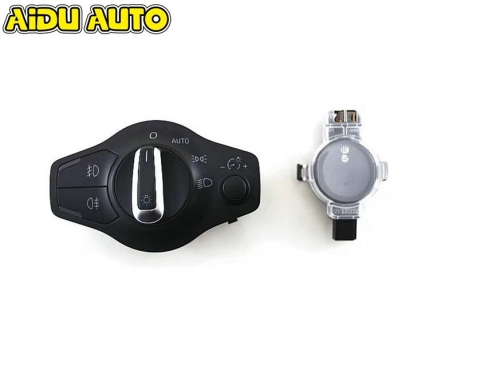 AIDUAUTO For Audi A4 B8 A5 S5 Q5 8R Auto Headlight Head Light Switch Fog Side Light Switch 8K0 941 531 AS