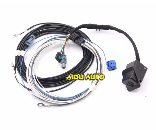 AIDUAUTO FOR RCD330 187A 187B RCD340 Plus MIB 2 Radio Seat Leon 5F SKODA VW Golf MK7 REAR VIEW CAMERA With Guidance Lines