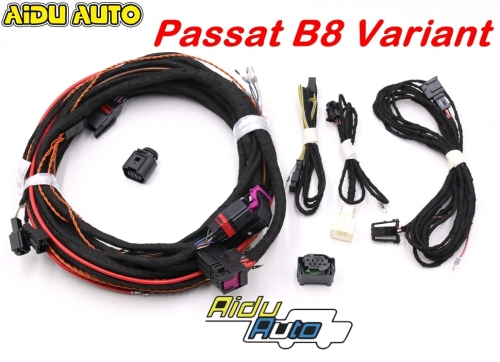 Trunk Power tailgate Tow Bar Electrics Kit Install harness Wire Cable For VW Passat B8 Variant