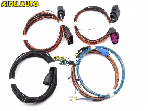 FOR VW  JETTA MK6  Xenon Headlight Auto Leveling Range Headlight Cornering AFS Wire/cable/Harness Xenon Lamp LED Light