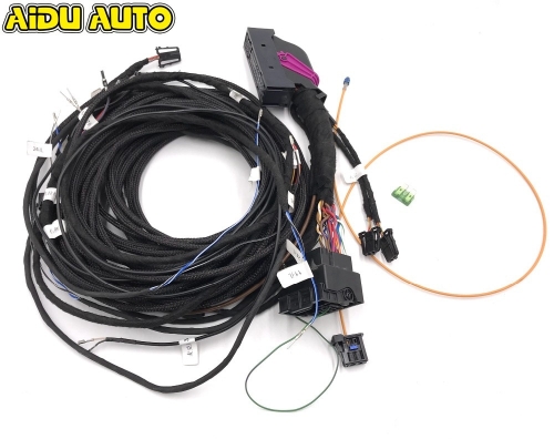 Upgrade Adapter Cable Wiring Harness Cable USE FIT For Audi A3 A4 A5 A6 A7 A8 Pa Bang &amp; Olufsen Audio Speakers Media B&amp;O System