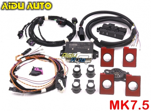 For VW Golf 7.5 MK7.5 Park Pilot Parking Front Update 4K UPGRADE to 8K PDC OPS KIT