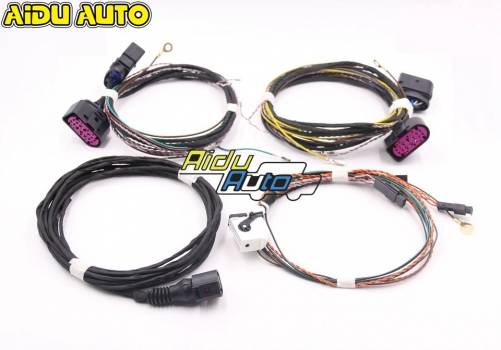 FOR VW Golf 7 MK7 Xenon Headlight Auto Leveling Range Headlight Cornering AFS Wire/cable/Harness Xenon Lamp LED Light