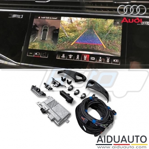 Genuine Audi Retrofit 360 Degree Camera System For A3 8Y A4 B9 A5 F5 A6 C8 Q3 F3 Q5 FY Q7 4M A7 A8 D5 Q4 E-TRON Q5 E-TRON Q8