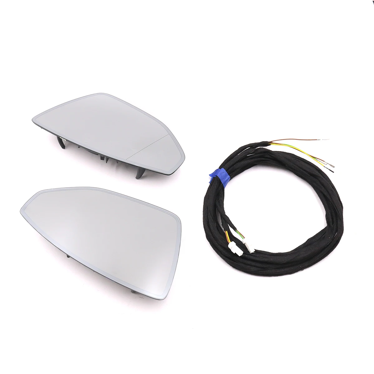 FOR Audi A6 C8 Auto Antiglare Anti-glare Dimming Outside Rear View Side Mirror Glass